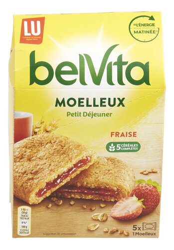 Belvita Moelleux Fraise Colruyt