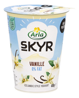 Magere yoghurt Skyr vanille