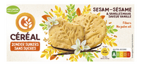 Koekjes sesam vanille suikervrij