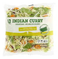 Wokgroenten indian curry +saus