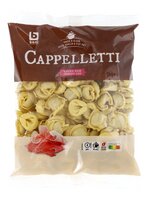 Cappelletti met rauwe ham