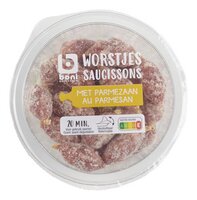 Miniworstjes parmezaan