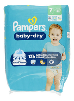 luiers Baby Dry m7 15+kg
