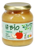 24 compotes de pommes bio ANDROS de 85 g - Achat pas cher