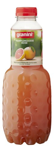 GRANINI jus de pamplemousse rose PET