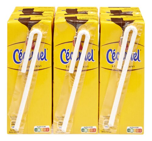 CÉCÉMEL lait au chocolat brique