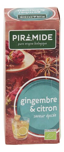 PIRAMIDE gingembre & citron Bio
