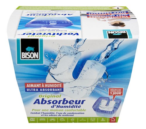 Bison - AIRMAX - Absorbeur d'humidité pour la maison - jusqu'à