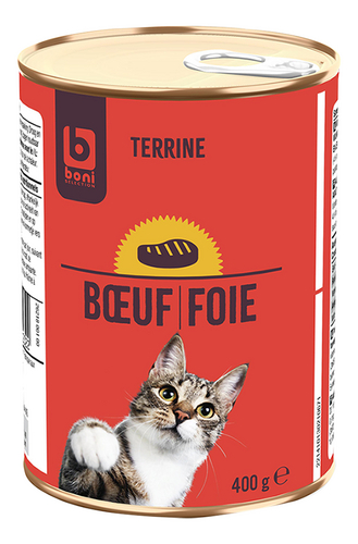 BONI chat terrine duo boeuf&foie