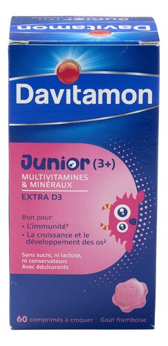 DAVITAMON Junior framboise