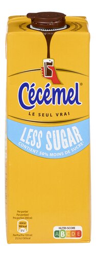 CÉCÉMEL less sugar brique