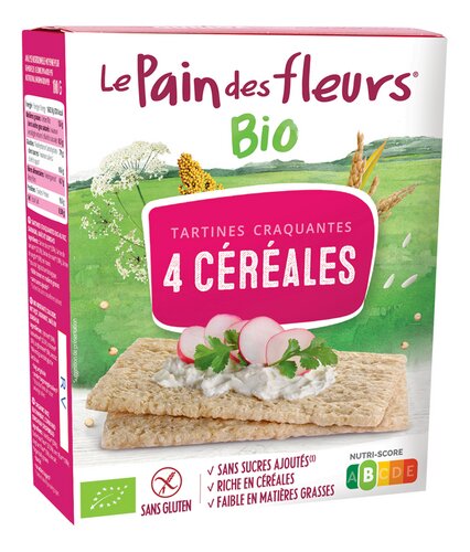 LE PAIN DES FLEURS Cr.4 Grai.Cr.Bio