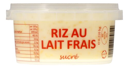 AJ DESSERTS Riz au lait Sucré