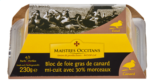 MAISTRES OCCITANS foie gras canard