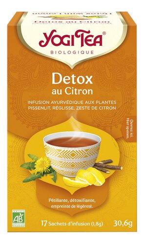 YOGI TEA Detox au citron Bio