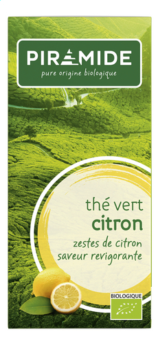 PIRAMIDE thé vert citron bio
