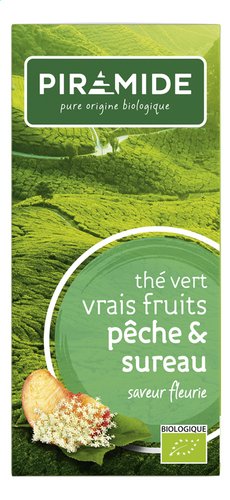 PIRAMIDE pêche au sureau Bio