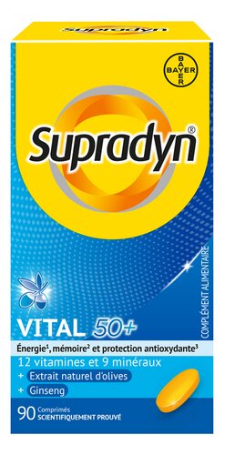 SUPRADYN Vital 50+ comprimés