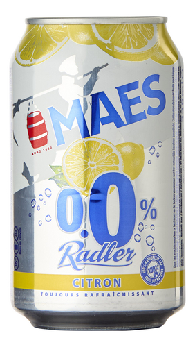 MAES Radler citron 0,0%vol canette