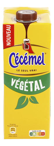 CÉCÉMEL végétal boisson chocolat