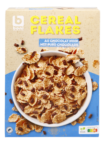 BONI Cereal Flakes chocolat noir