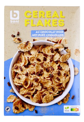 BONI Cereal Flakes chocolat noir