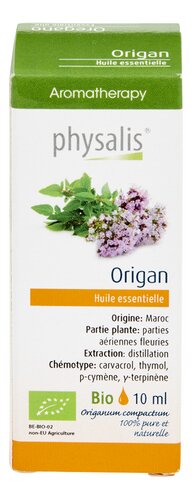 PHYSALIS essentielle huile oregano