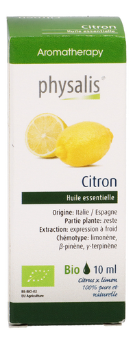 PHYSALIS huile essent. citron Bio