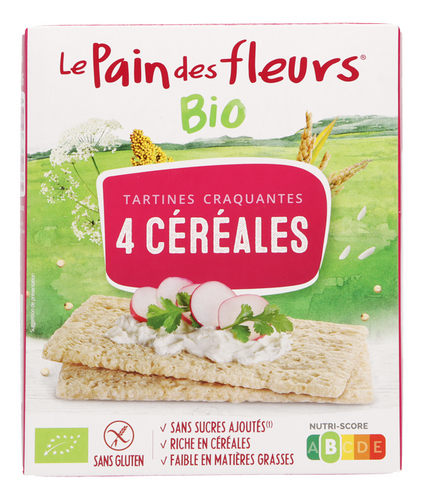LE PAIN DES FLEURS Cr.4 Grai.Cr.Bio