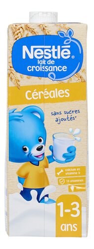NESTLÉ lait crois. céréales 1+ brique