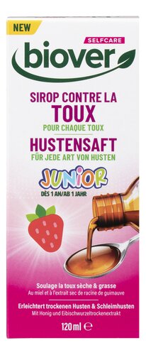 BIOVER Selfc.sirop contre toux jnr