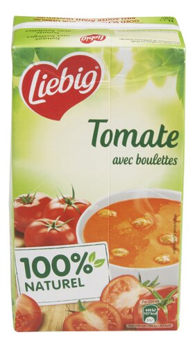 Soupe de tomate aux boulettes