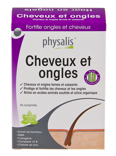 PHYSALIS cheveux et ongles