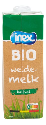 INEX halfvolle weidemelk Bio