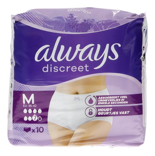 Always Discreet inco broekje medium