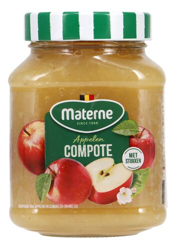 MATERNE appelcompote stuk bok