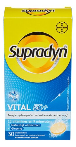 SUPRADYN Vital 50+ bruistablet