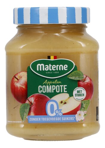 MATERNE appelcomp. znd toeg. suiker