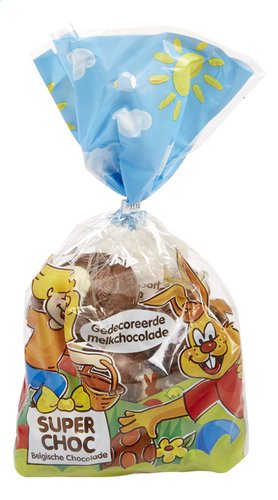 SUPERCHOC zak paaseieren decor