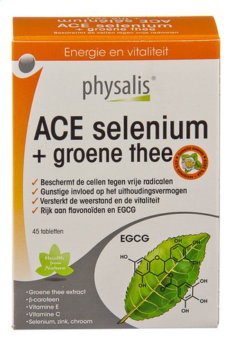 PHYSALIS Ace Selenium + groene thee