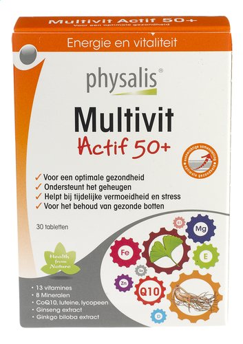 PHYSALIS Multivit Actif 50+