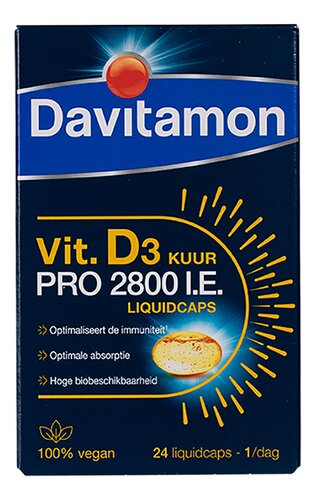 DAVITAMON Vitamine D3 Pro2800 I.E.