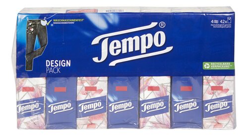Tempo Plus Zakdoekjes Pakketten 12x9 Stuks