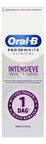ORAL-B 3D white TP Clinic. Radiant