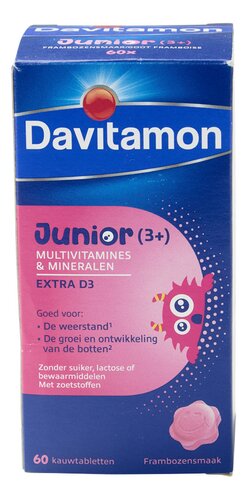 DAVITAMON Junior framboos