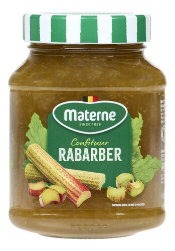 MATERNE confituur rabarber