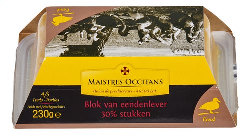 MAISTRES OCCITANS eendenlever blok
