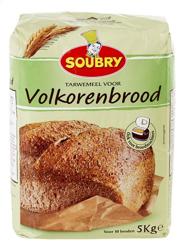 SOUBRY bloem volkorenbrood
