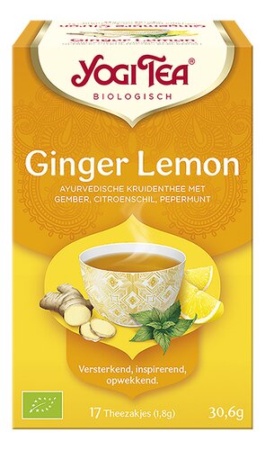 YOGI TEA Ginger-lemon Bio