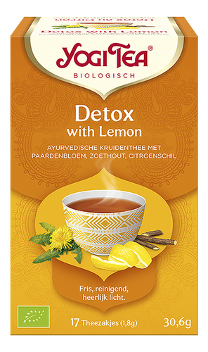 YOGI TEA Detox met citroen Bio